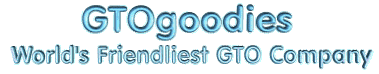 garysGTOgoodies - World's Friendliest GTO Company